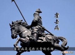 霍去病是哪个朝代的名将 霍去病是什么朝代的