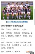 中国世界杯2002队员阵容 02年世界杯中国队阵容
