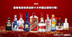 中国十大酒品牌排行榜 白酒品牌排行榜前十名