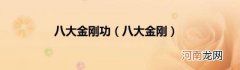 八大金刚 八大金刚功
