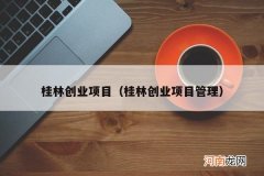 桂林创业项目管理 桂林创业项目