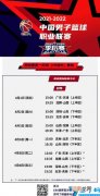 季后赛赛程表 CBA公布季后赛赛程