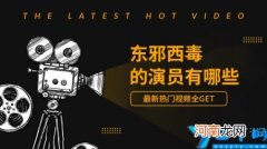 东邪西毒的演员有哪些 东邪西毒里的演员