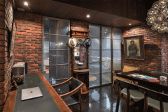 66㎡单身公寓：复古原木+红砖墙，裸现迷人雅痞艺术生活！