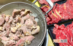 潮汕牛肉火锅哪个部位好吃最嫩