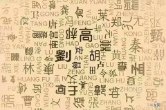 古代哪些姓氏是贵族姓氏 中国十大贵族姓氏