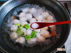 冻虾滑丸子如何做汤