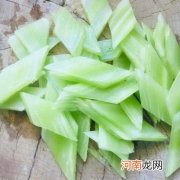 莴苣怎么切成菱形片