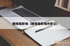 魏璎珞职场升职记 魏璎珞职场