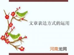 散文语句的表达方法