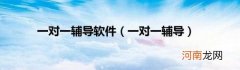 一对一辅导 一对一辅导软件