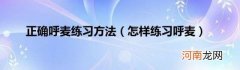 怎样练习呼麦 正确呼麦练习方法