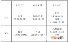 2022年各地高考时间-2022各地高考时间和科目一览