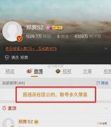 郑爽微博及工作室被永久禁言
