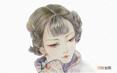 彩铅画古风人物教程步骤图