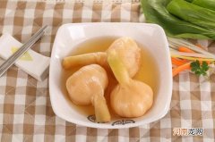 干糖蒜的腌制方法家常