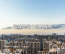 盐城是哪个省的城市 盐城是江苏省的城市