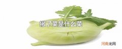 撇了菜是什么菜