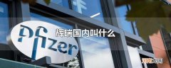 辉瑞国内叫什么