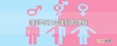 性别与社会性别的理解