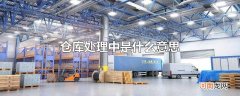 仓库处理中是什么意思