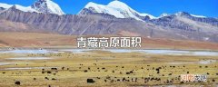 青藏高原面积