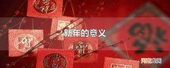 新年的意义
