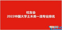 分享中国大学土木类专业排名 2022土木考研院校排名
