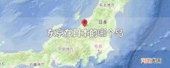 东京在日本的哪个岛