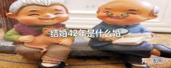 结婚42年是什么婚
