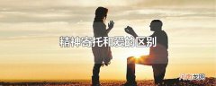 精神寄托和爱的区别