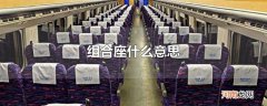 组合座什么意思
