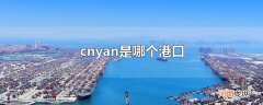 cnyan是哪个港口