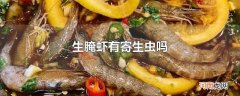 生腌虾有寄生虫吗