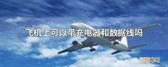 飞机上可以带充电器和数据线吗