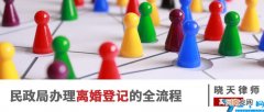 民政局办理离婚登记流程 离婚登记预约