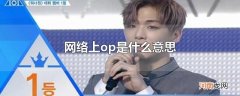 网络上op是什么意思