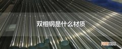 双相钢是什么材质