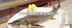 中华鲟鱼皮需要去掉吗