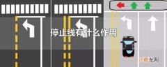 停止线有什么作用