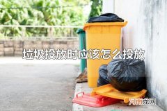 垃圾投放时应该怎么投放 正确投放垃圾的意义