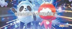 冬奥会的两个吉祥物哪里买
