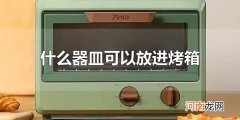 什么器皿可以放进烤箱 可以放进烤箱的器皿有哪些