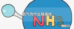 氨气为什么易液化