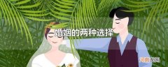 婚姻的两种选择