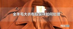全羊毛大衣有股臭味如何处理