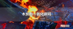木炭有一氧化碳吗