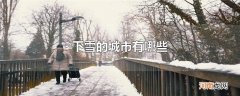 下雪的城市有哪些