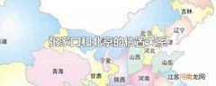 张家口和北京的位置关系