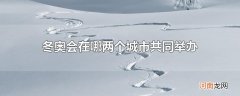 冬奥会在哪两个城市共同举办